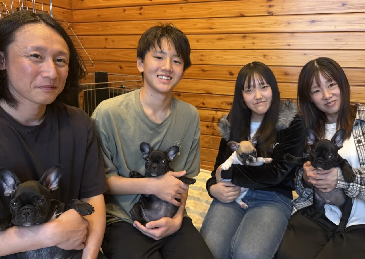 柳井市からMさんご家族お迎えに来て下さいました